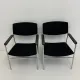 Gijs van der Sluis minimalist lounge chair, 1970s