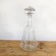 Chiseled glass and carafes