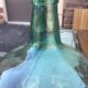Dame jeanne verte vintage 16 litres