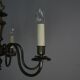 Vintage six-arm chandelier, 1970's.
