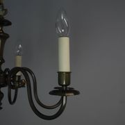 Vintage six-arm chandelier, 1970's.