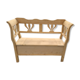 Fir storage bench
