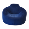 Pumpkin blue chair by Pierre Paulin