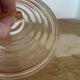 Sucrier en verre rose