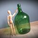 Old demijohn Green 5L