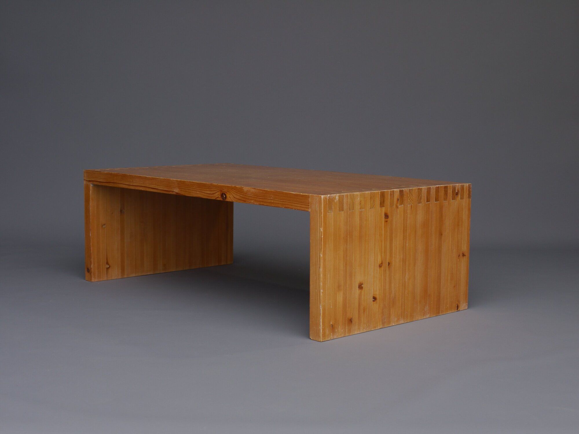 Pine Table by Ate van Apeldoorn for Houtwerk Hattem, 1960s