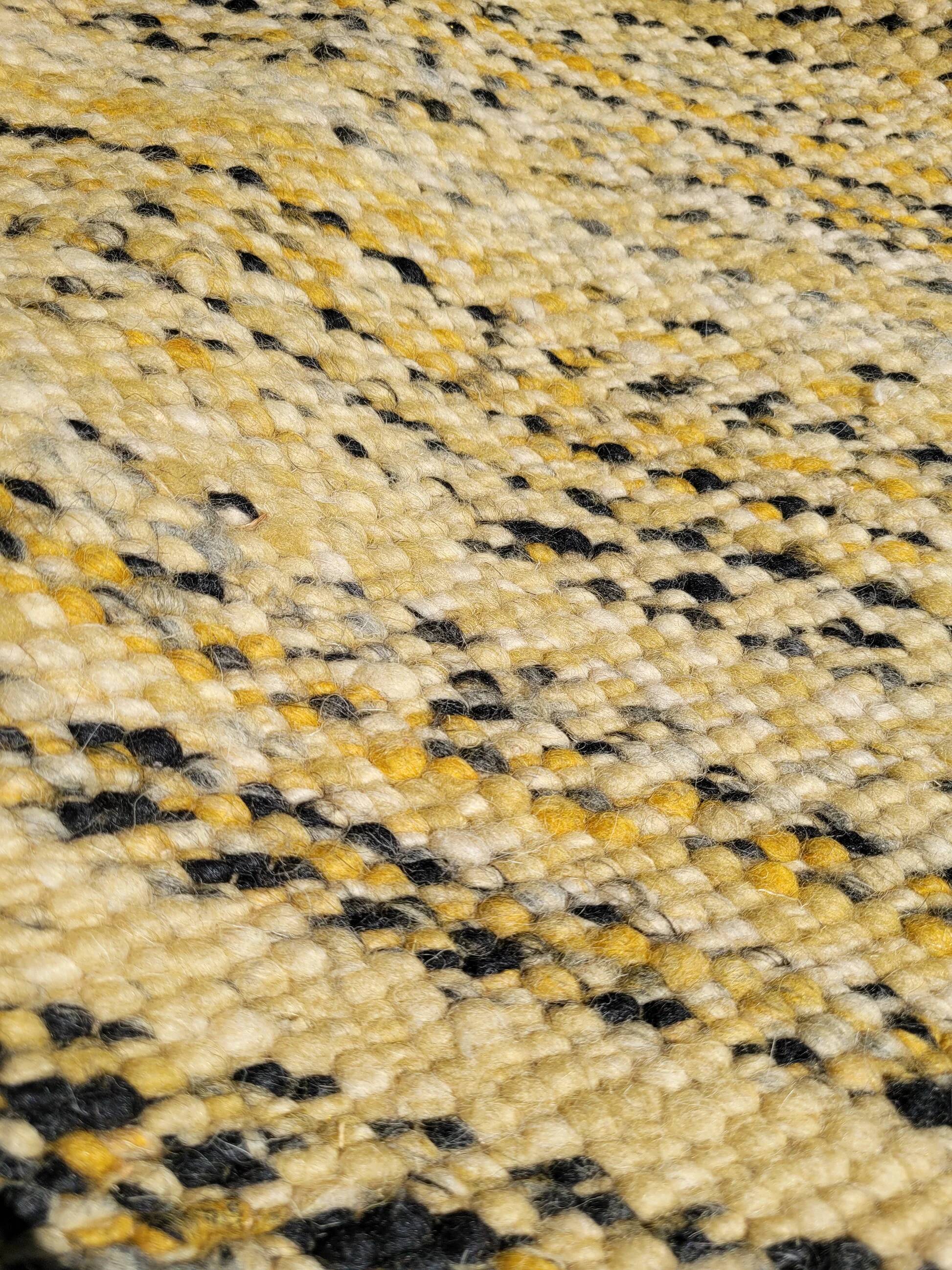 Vintage woven wool rug