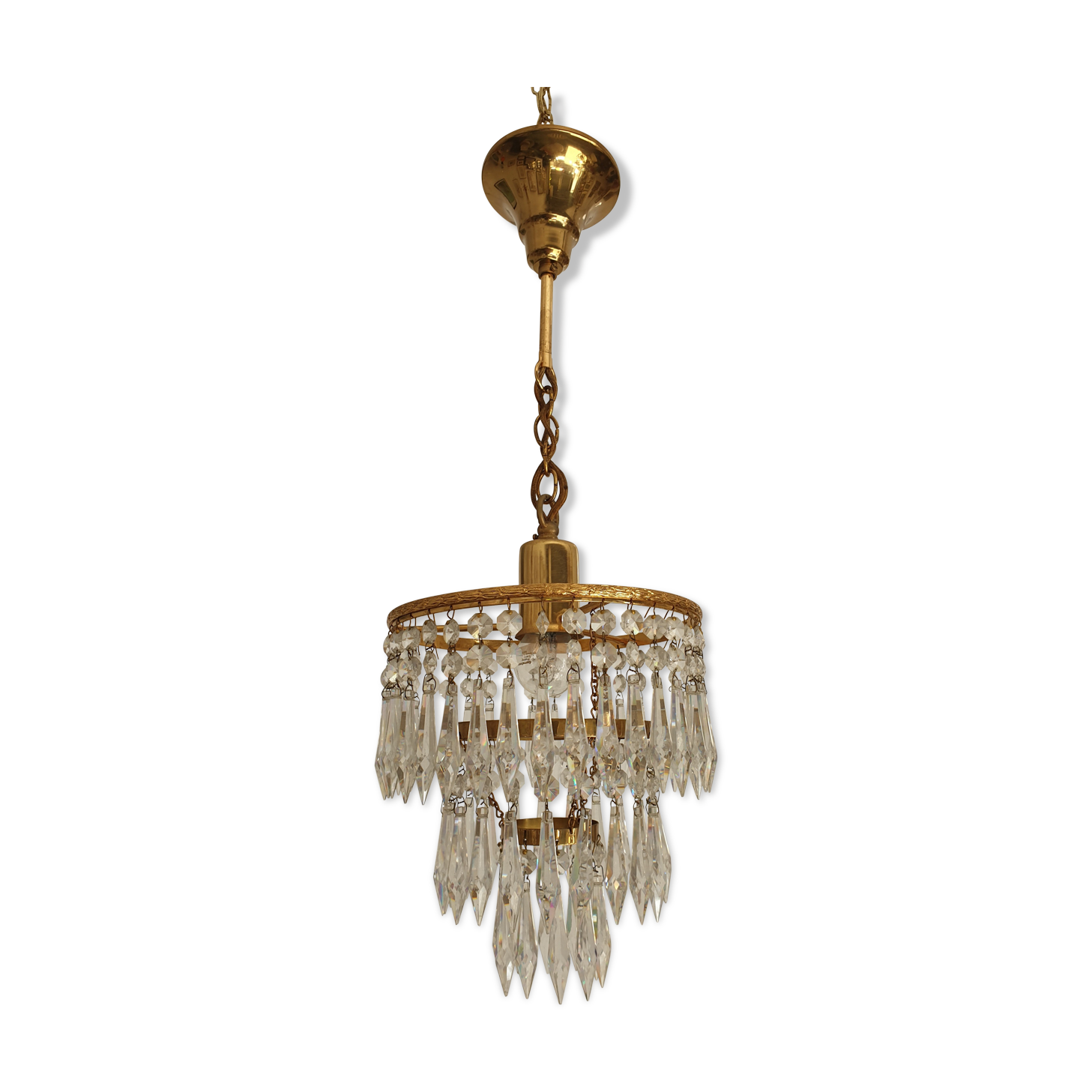 Ancient brass and tassels