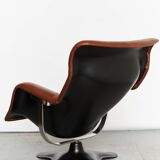 Fauteuil et Ottoman Yrjö Kukkapuro Karuselli pour Haimi, 1965