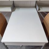 Wall shelf with desk by Dieter Rams for Vitsoe