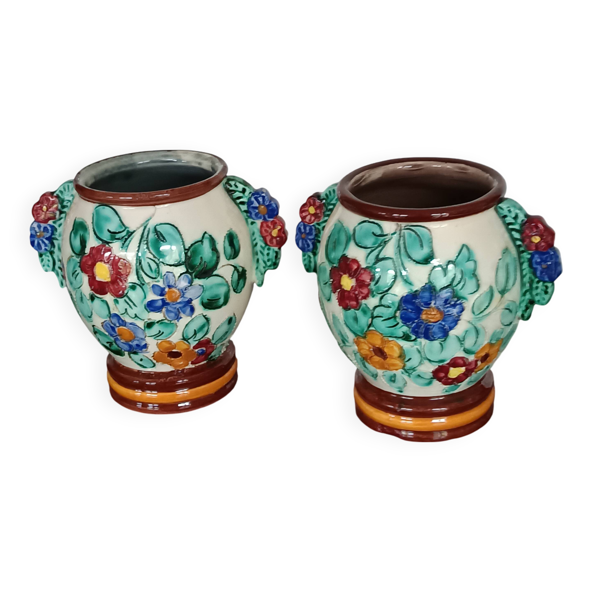 Pair of Cerart Monaco ear vases 1950/1960