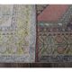 Vintage Turkish Oushak Handmade Pink Wool Rug 125x210