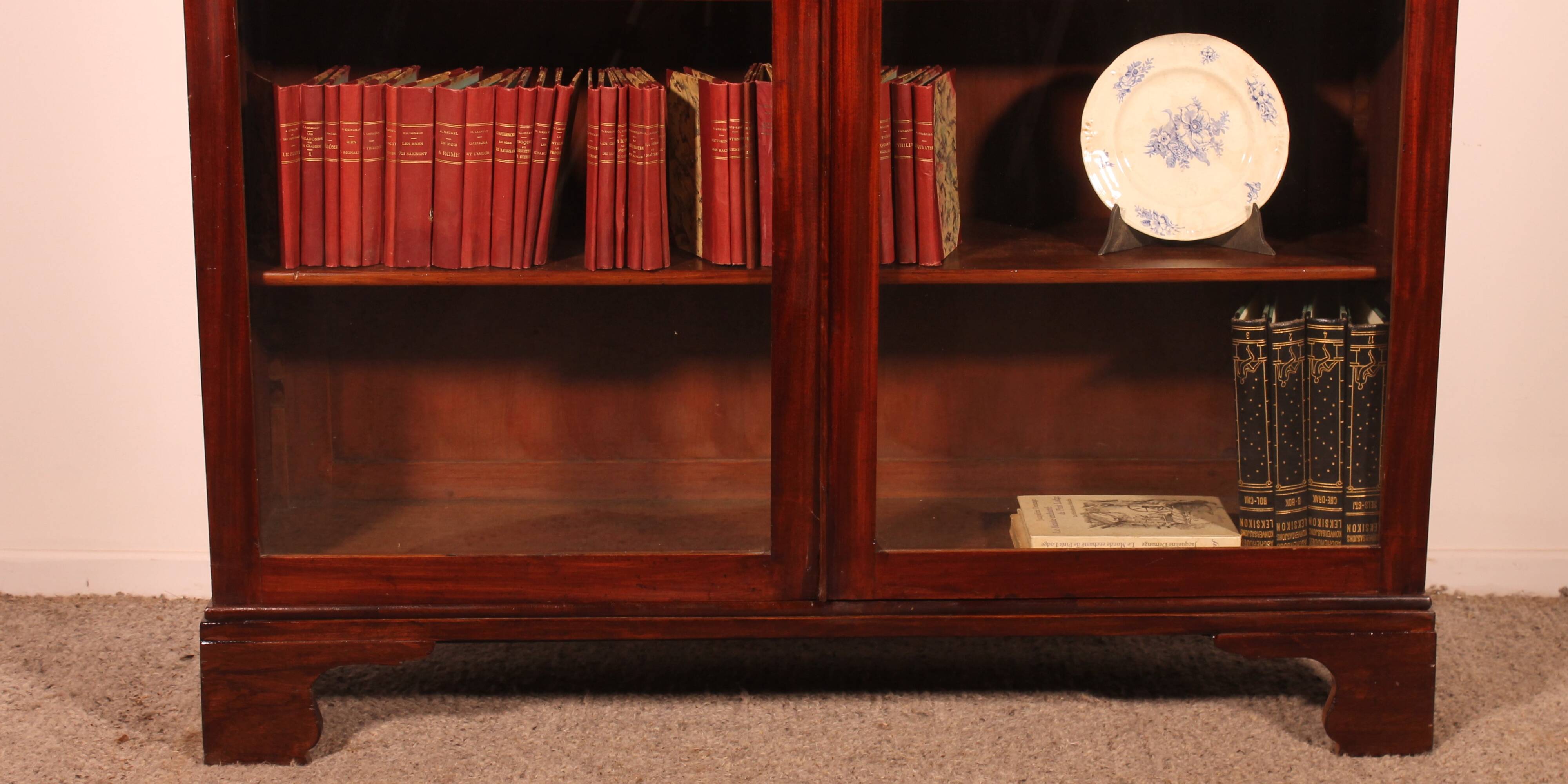 19th Century Mahogany Library