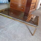Table basse dorée
