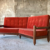 Corner sofa by Guillerme and Chambron for Your home, France 60s