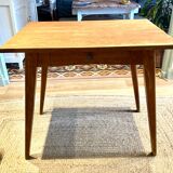 Vintage compass foot desk