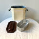 Vintage enamelled sheet metal bowl