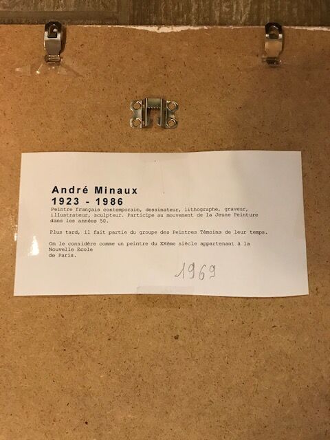 Lithography André Minaux