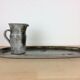 Flat set and pitcher CAB vintage ceramic