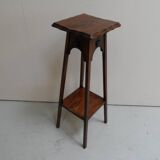 Art Nouveau oak sidetable
