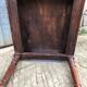 Antique farmhouse table in solid cherry wood with 4 drawers
