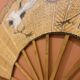 Giant bamboo and cane fan