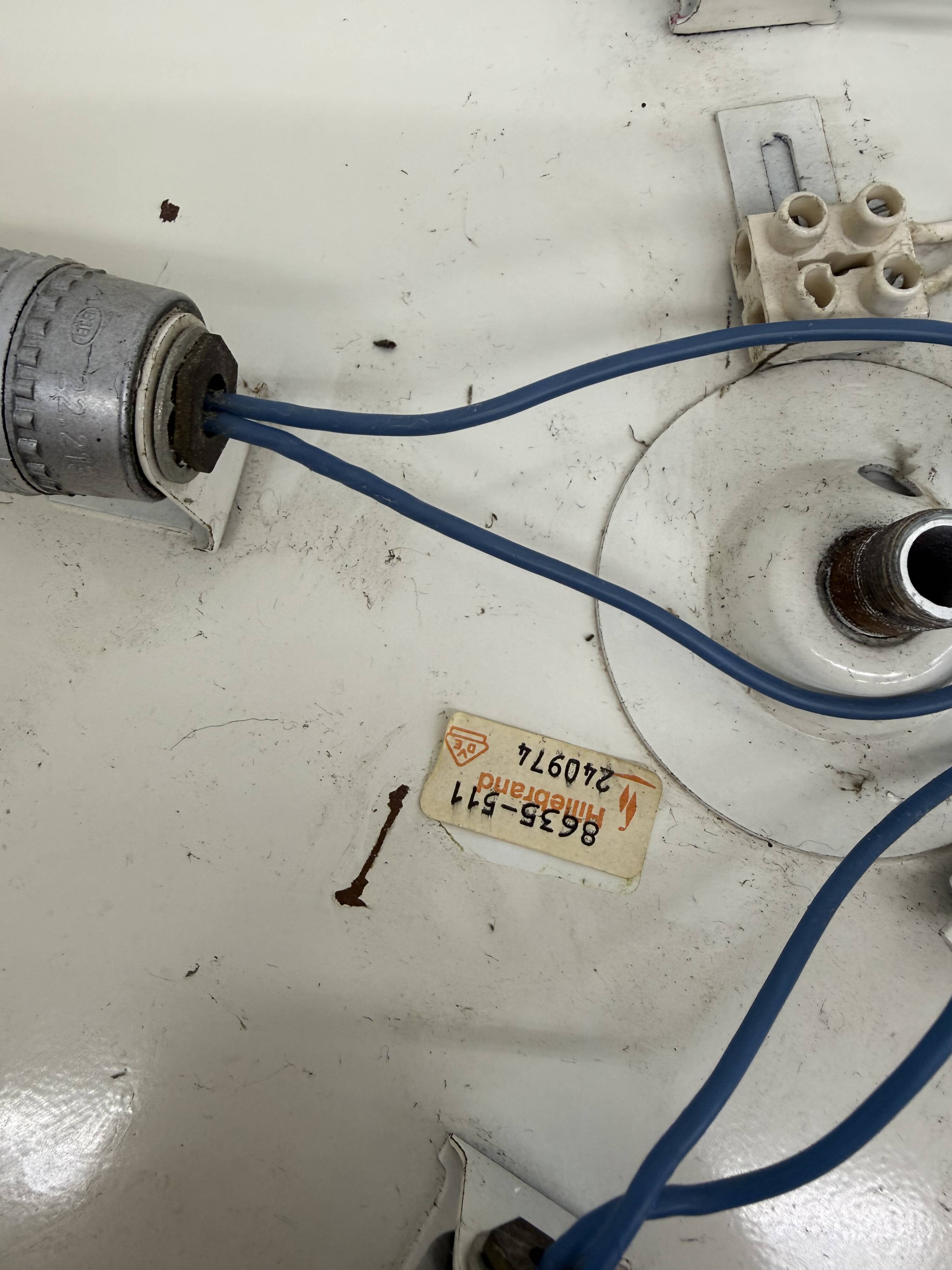 Hillebrand lucite illuminated mirror , 1970’s