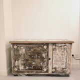 Vintage rustic patinated bar