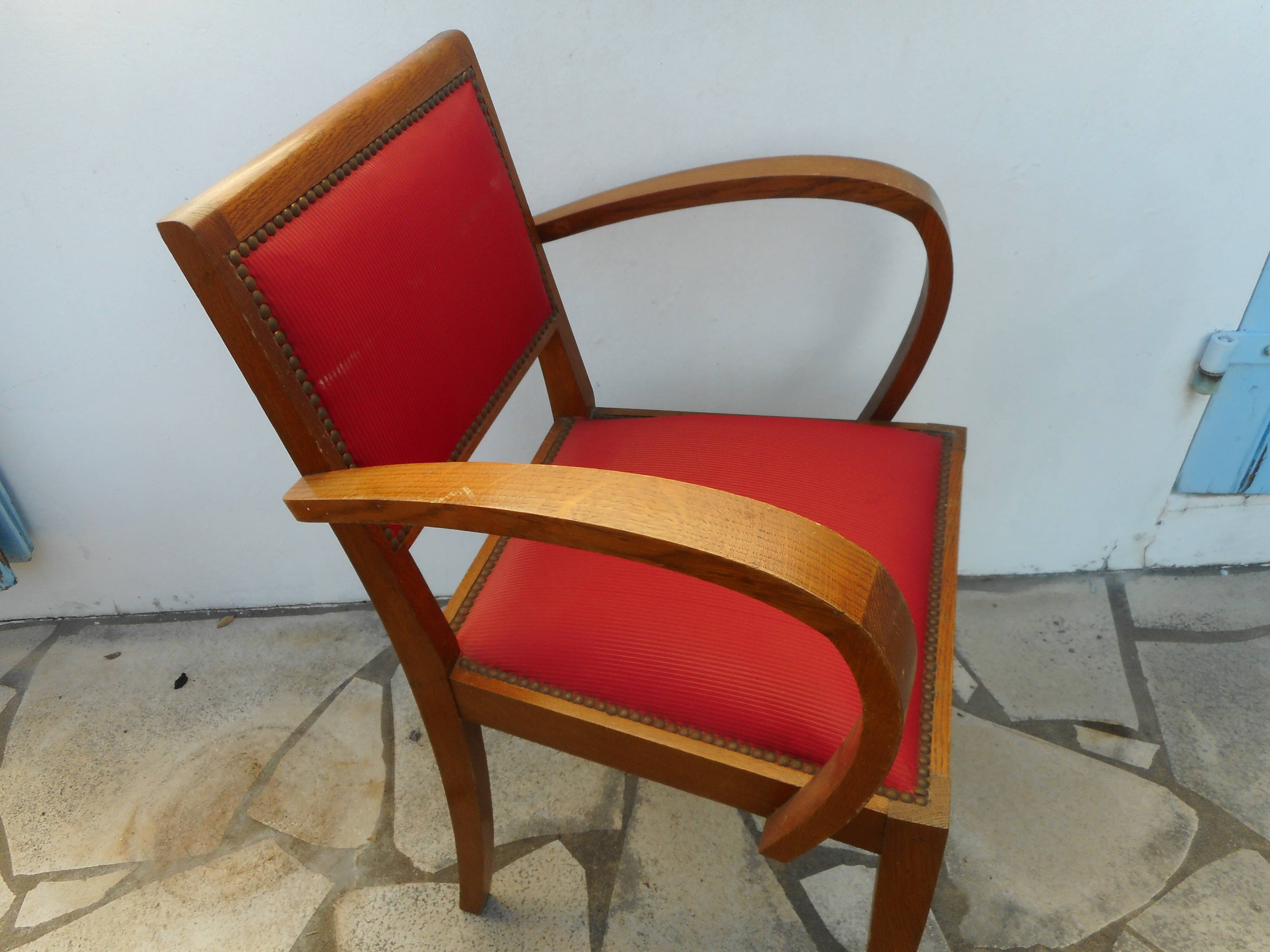 Pair of bridge chairs