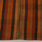 7x8 Burnt Red Area Kilim Rug, 200x240Cm Anatolian Kilim Rug
