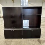 Buffet, meuble de rangement en acajou par Abbondinterni, Italie 1970