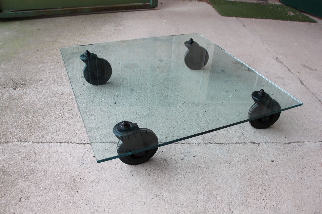 Table Basse de Fontana Arte des années 90