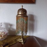 Bedside lamp bronze and brass