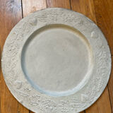 Pair of trays under plates Gray