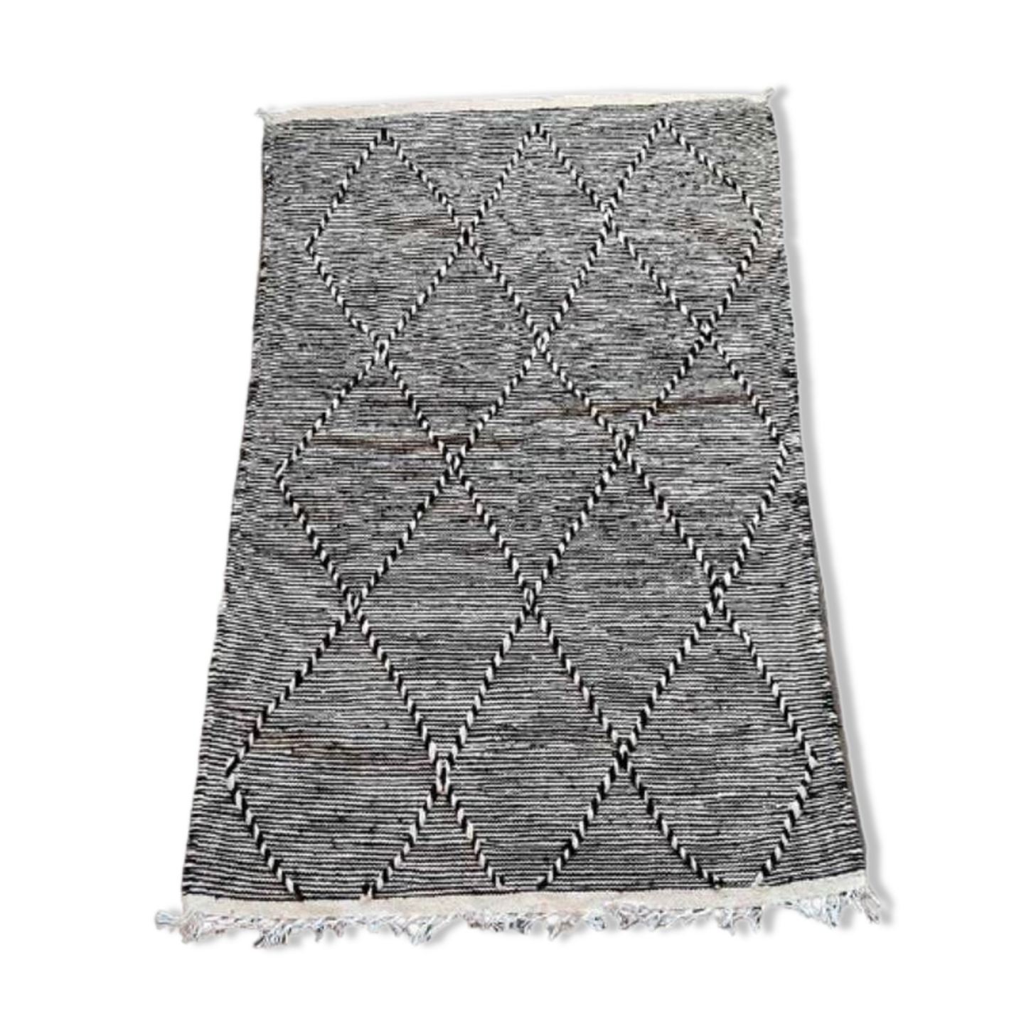 Black zanafi carpet 100x160 cm