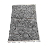 Black zanafi carpet 100x160 cm