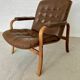 Vintage Retro Mid Century Scandinavian Gøte Møbler Lounge Chair By Nassjo Ab