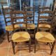 Lot de 5 chaises de salle à manger picarde