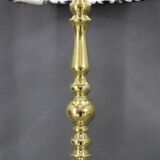 1960s  Pair of Large Brass Table Lamps by MS Belysnin, Denmark