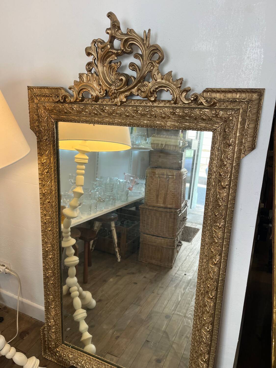 Miroir rocaille