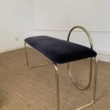 Angui aytm bench - anthracite velvet