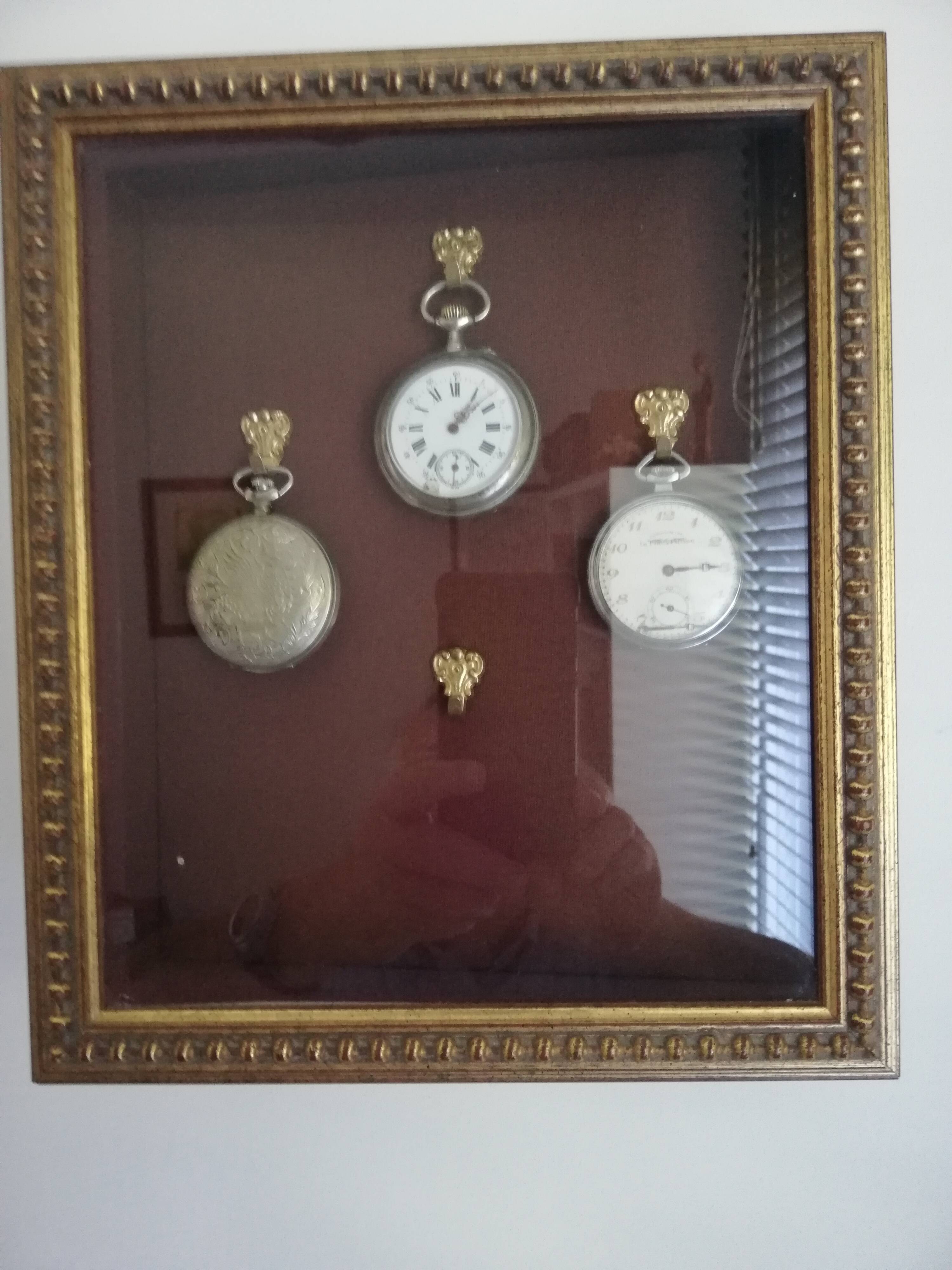 Pocket watch display case