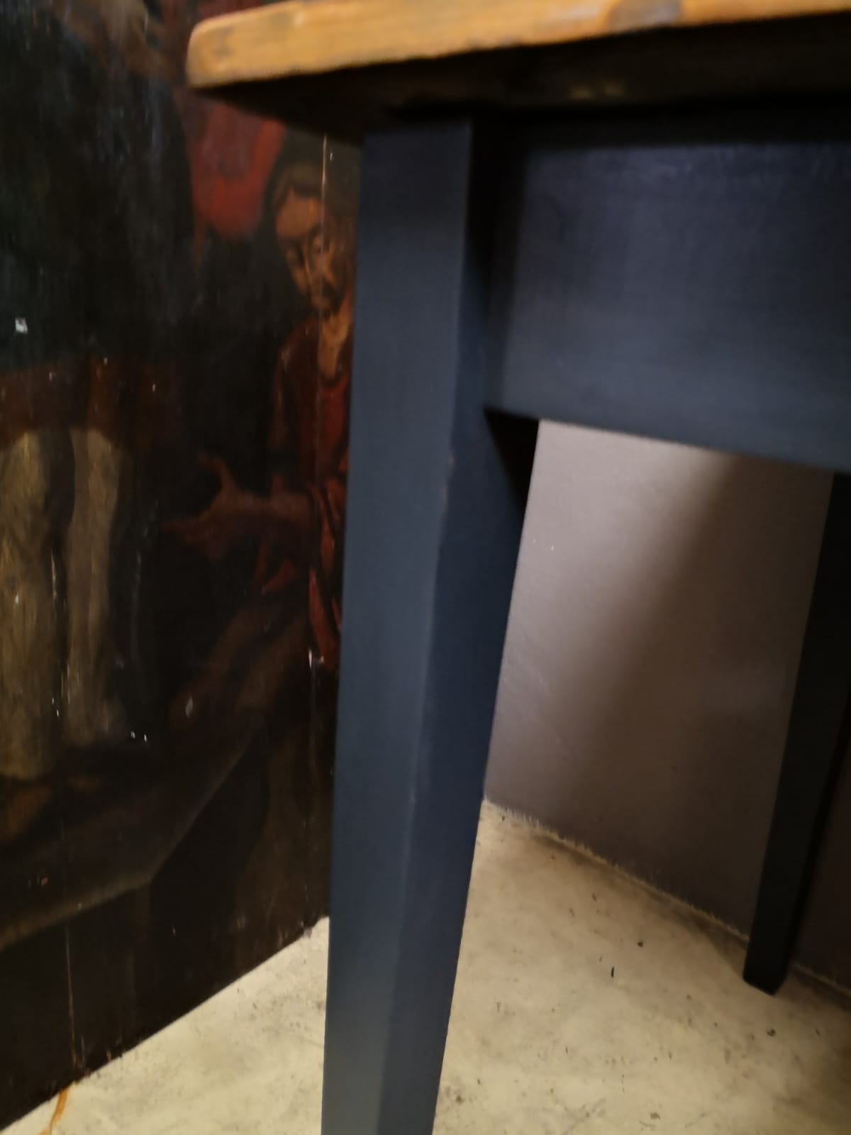 Vintage table, 2,40m, 8 people