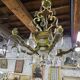 Chandelier with tassels and brass 9 bulbs