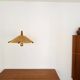 Suspension en sisal et teck par Temde
