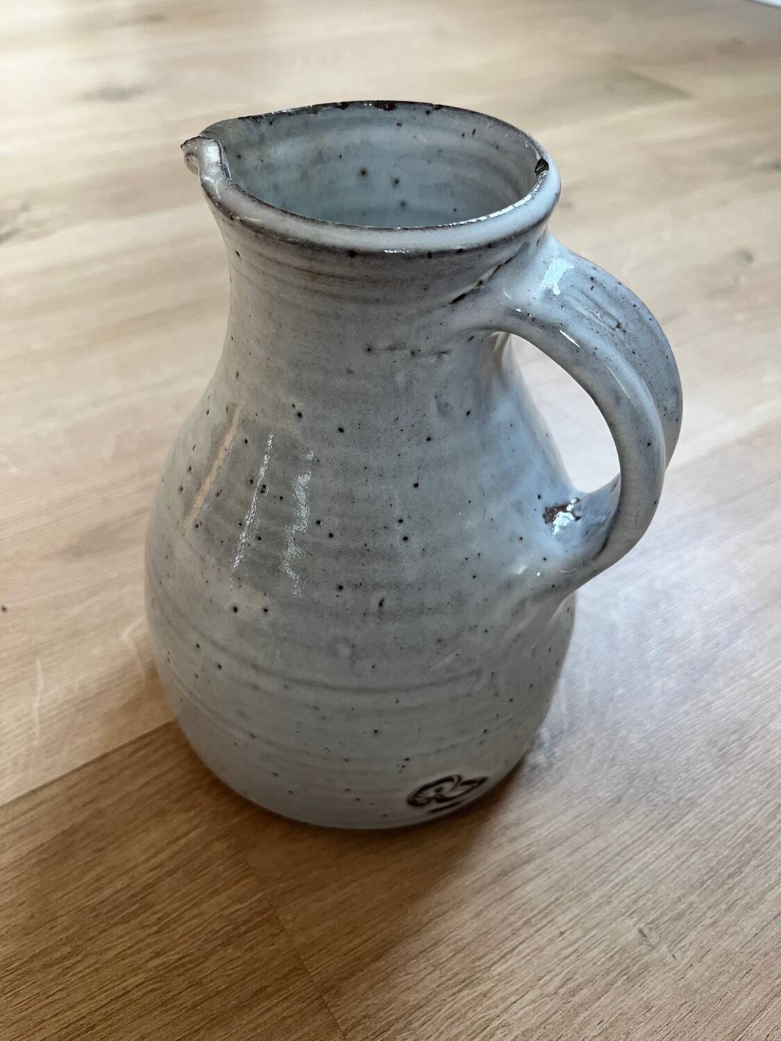 Jeanne and Norbert Pierlot stoneware pitcher
