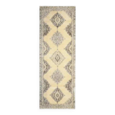 Tapis turc en laine et coton beige noué à la main, années 1970