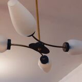 Vintage Reed Chandelier from the 60s