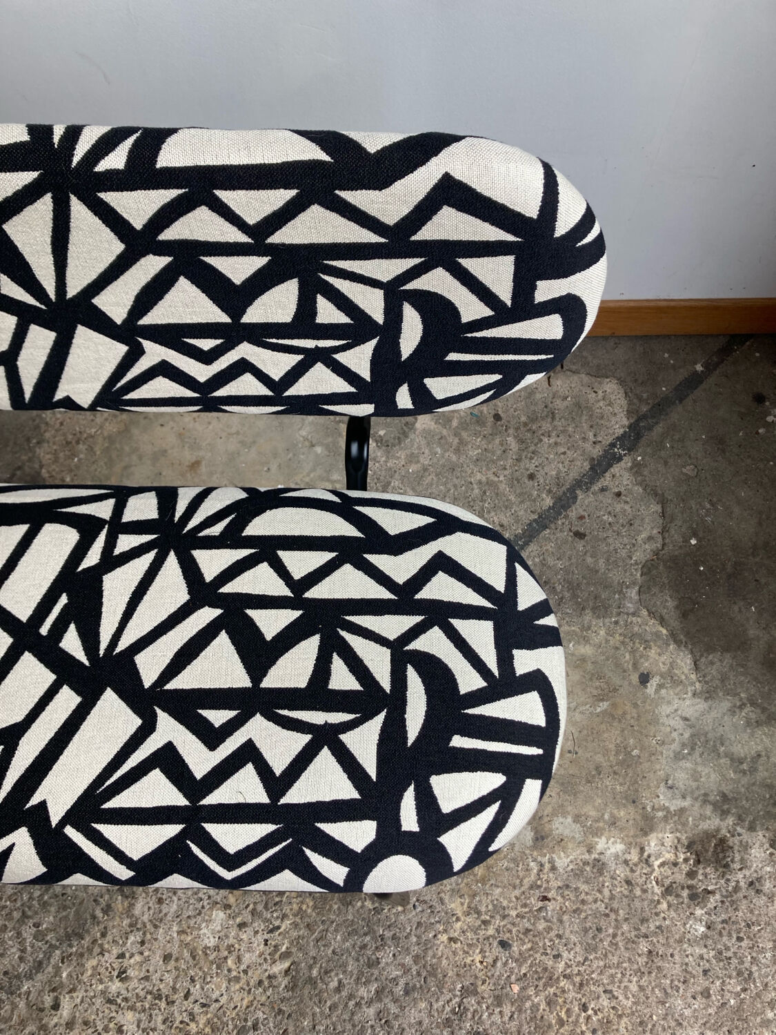 Fabric bench Pierre Frey