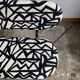 Banc en tissu Pierre Frey